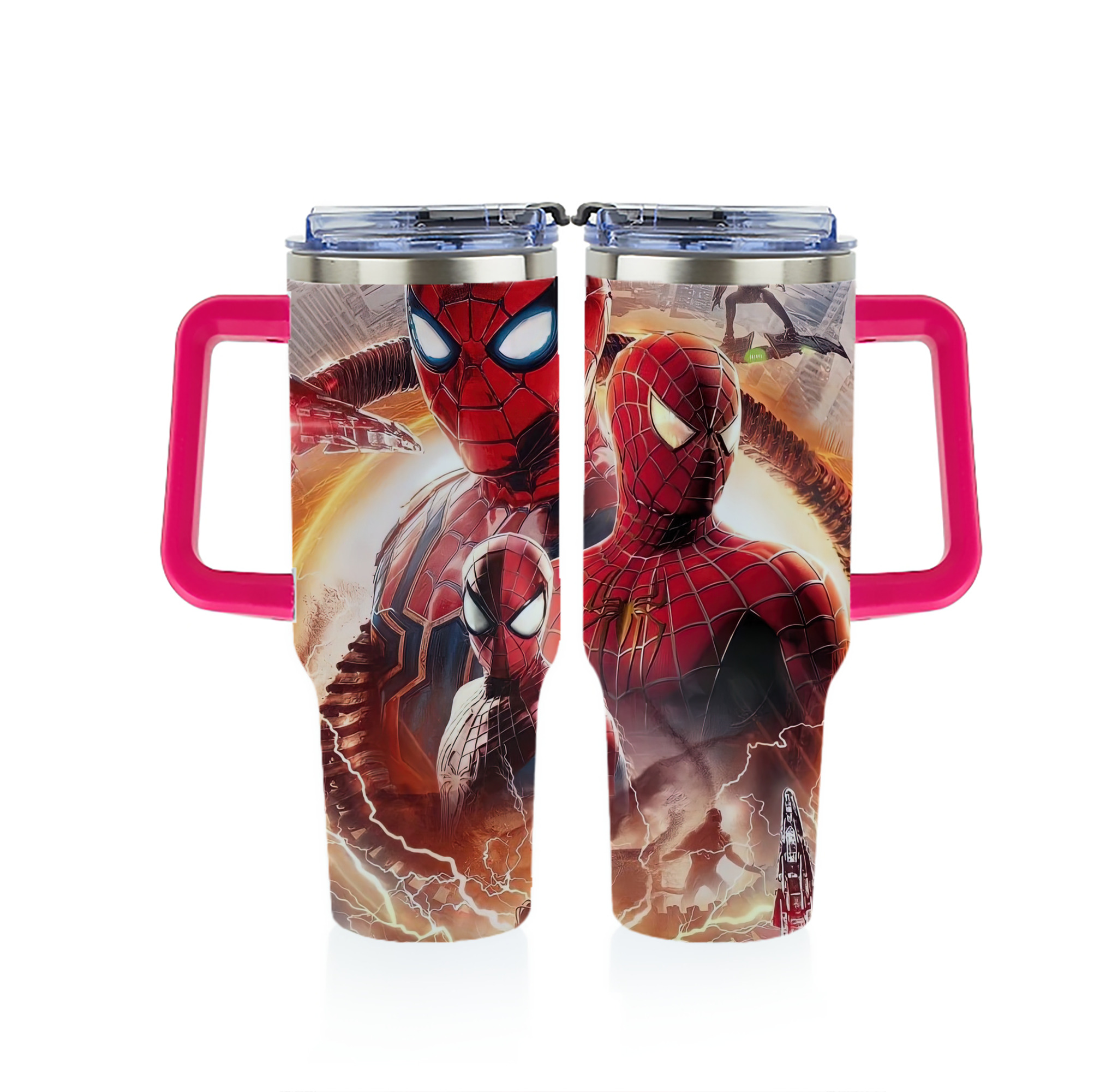 （画像用） Spider Man スパイダーマン 1200ｍLフルプリント車用タンブラー